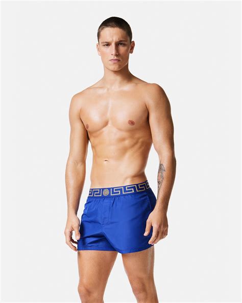 versace swim trunks for men|men's Versace swim shorts.